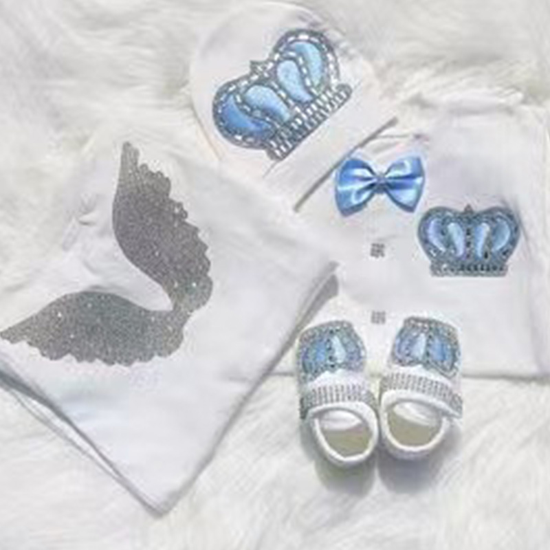 Baby Clothing Name - 4 stuks Welkom Thuis Romper Babykleding