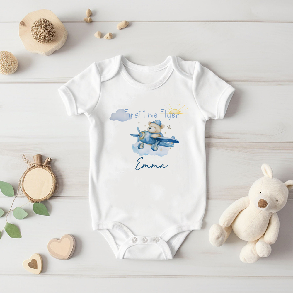 Baby Clothing Name - Aangepaste Naam Frist Time Flyer &