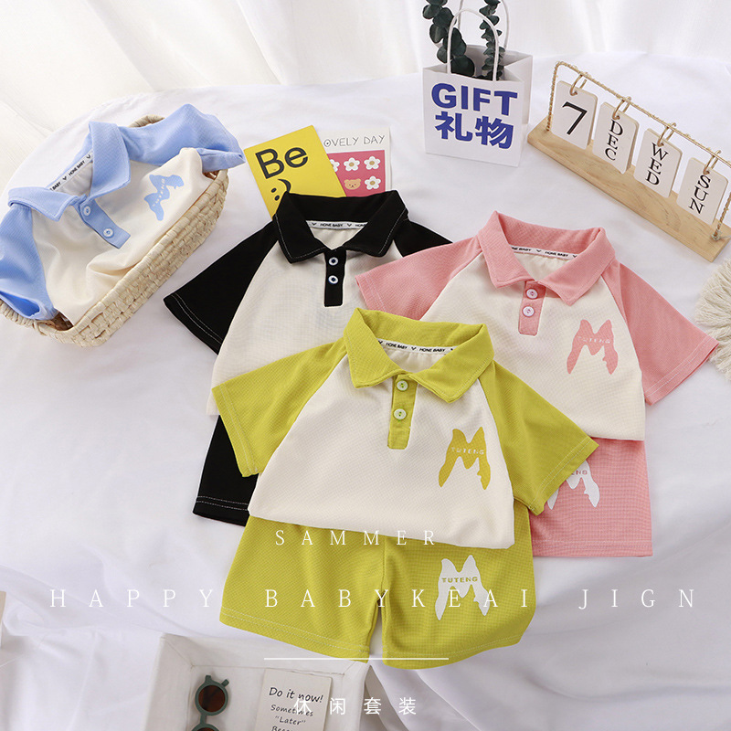 Baby Clothing Wholesale - Zomer korte mouw 2 stuks set