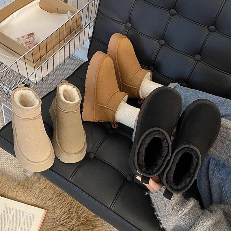 Soft Sole Booties - Snowboots met dikke zolen voor dames