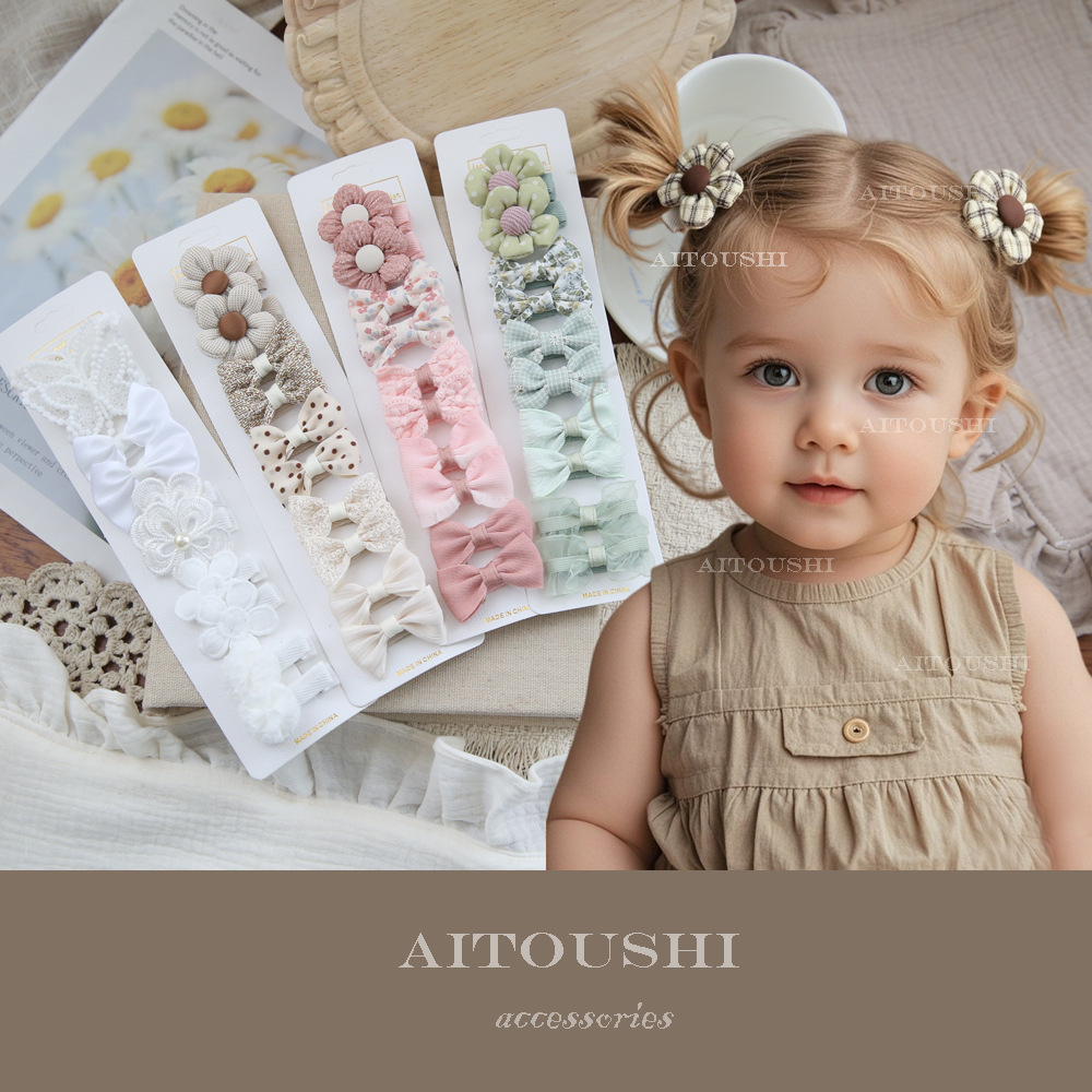 Baby Clothing Material - 10 stks/set Baby Haaraccessoires voor Meisjes