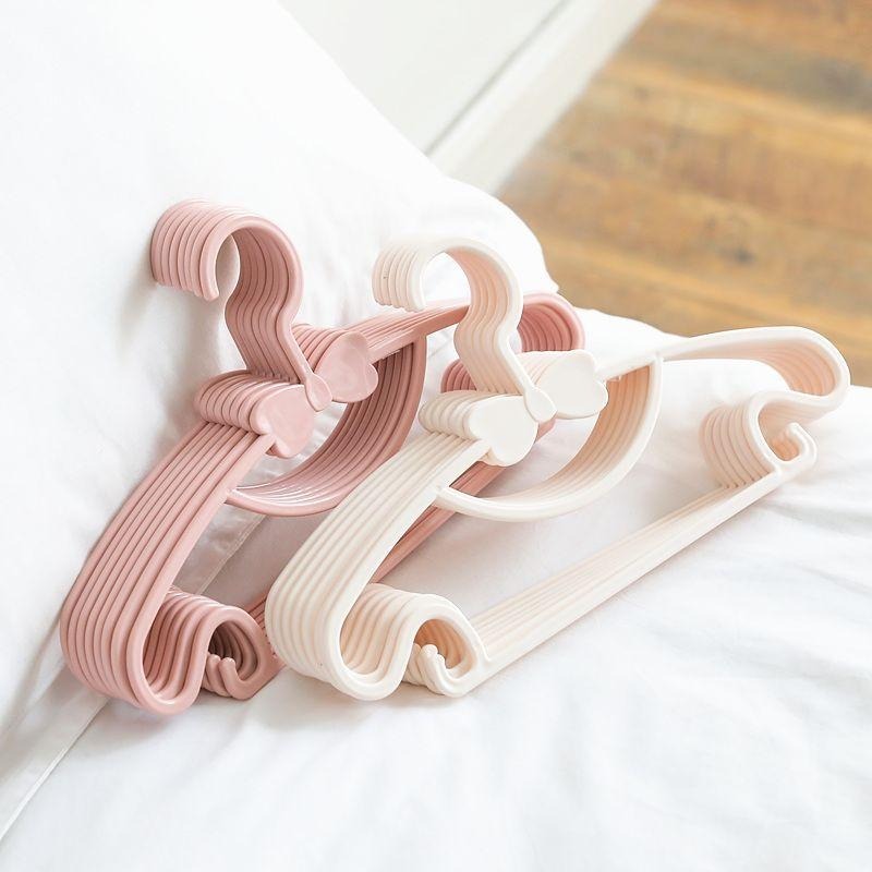 Baby Clothing Hangers - 10 stks Babykleertjes Rekken Draagbare Plastic