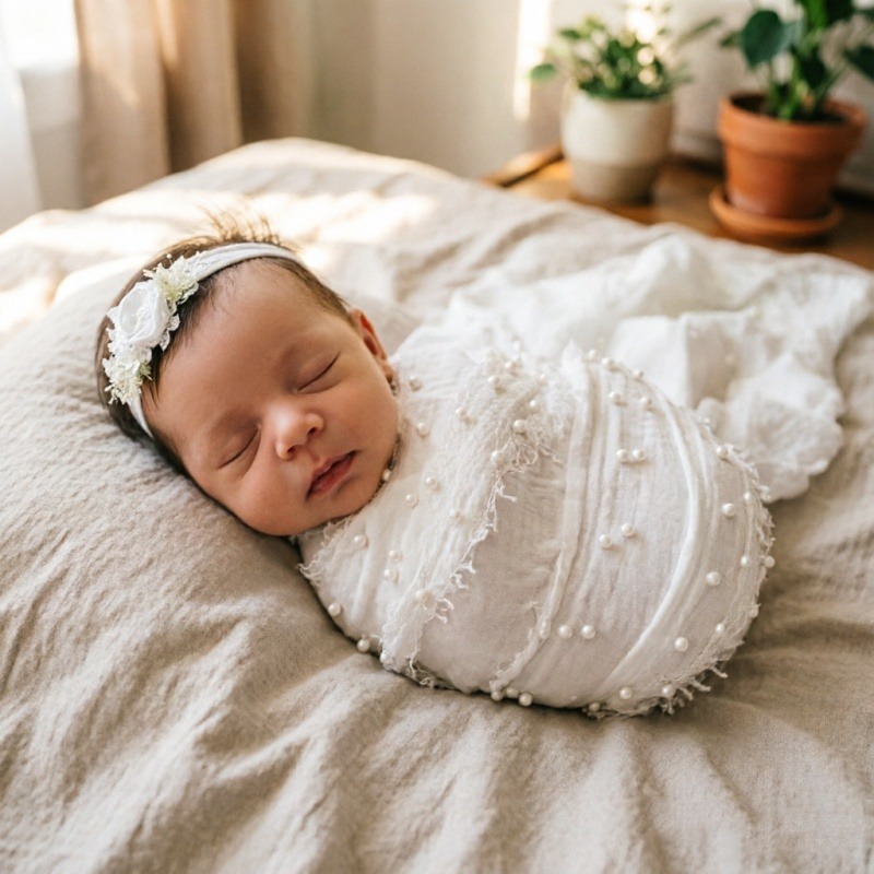 Baby Clothing Material - Baby Studio Fotografie Prop Katoen Hennep
