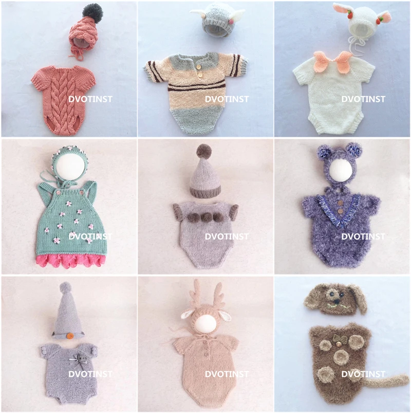 Baby Clothing Products - Pasgeboren Baby Fotografie Props Gehaakte Gebreide