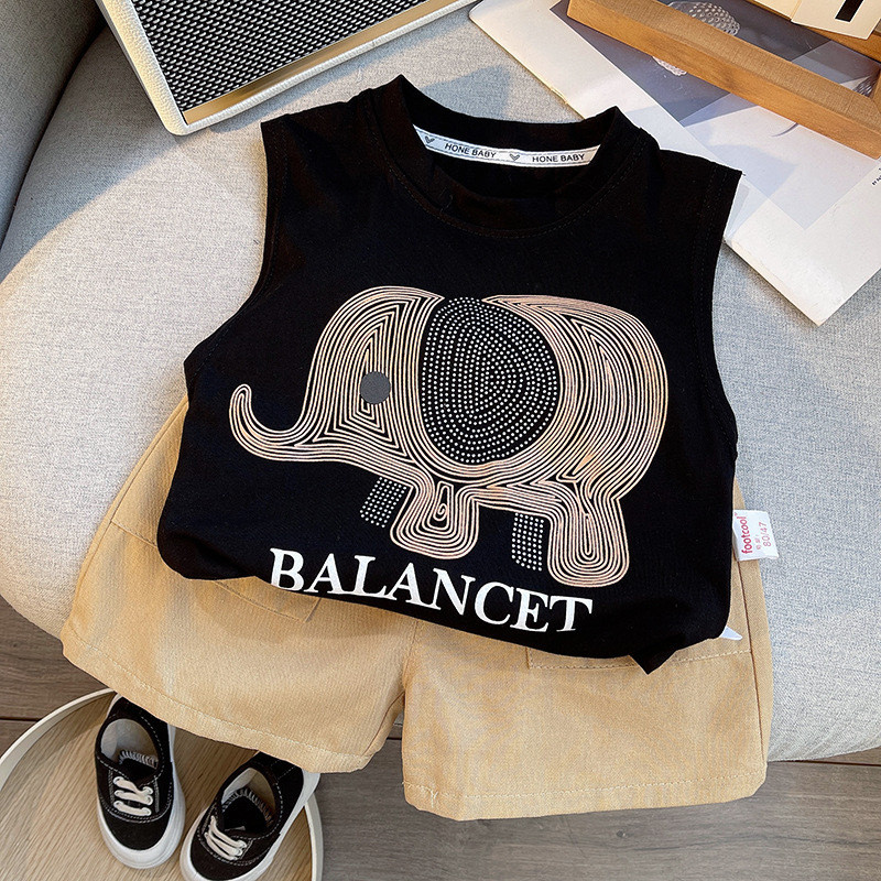 Baby Clothing Elephant - Nieuwe Zomer Pakken voor Baby Cartoon