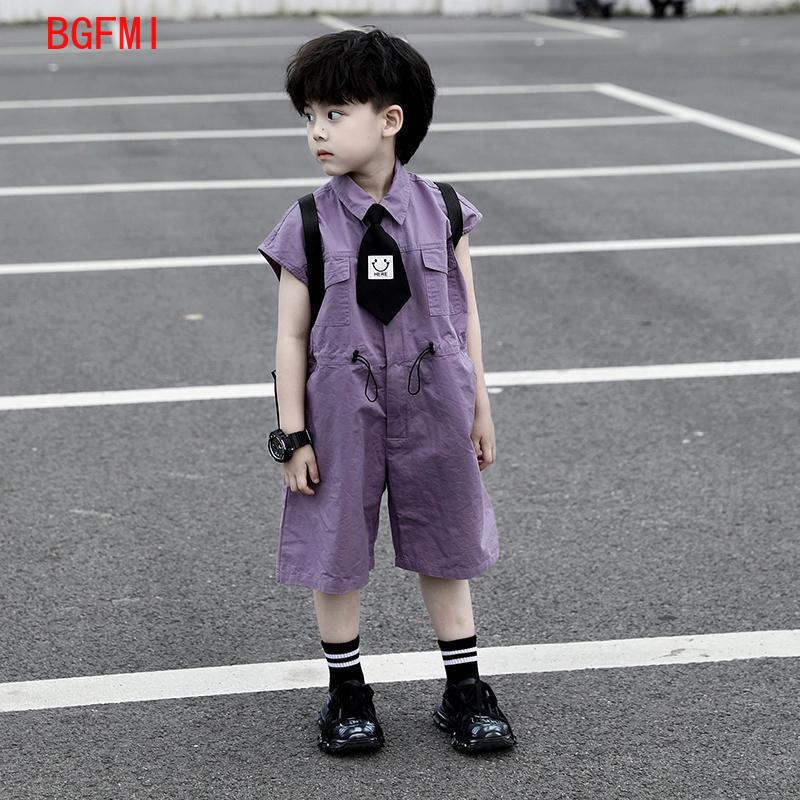 Baby Clothing Boy - Kinderen Zomer Shorts Overalls Capri Jongens