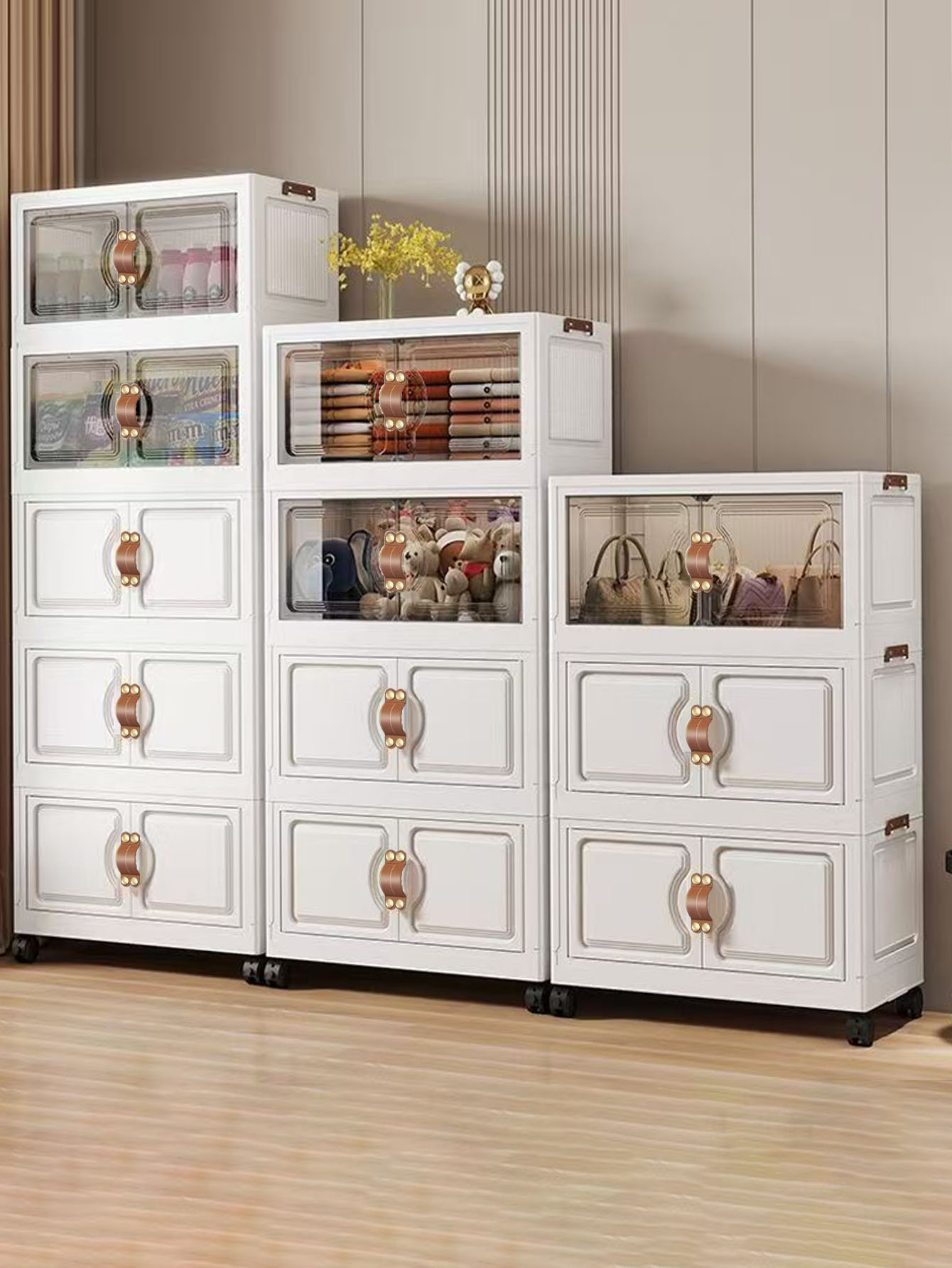 Baby Clothing Unit - Opvouwbare opbergkast zonder installatie voor kinderkleding,