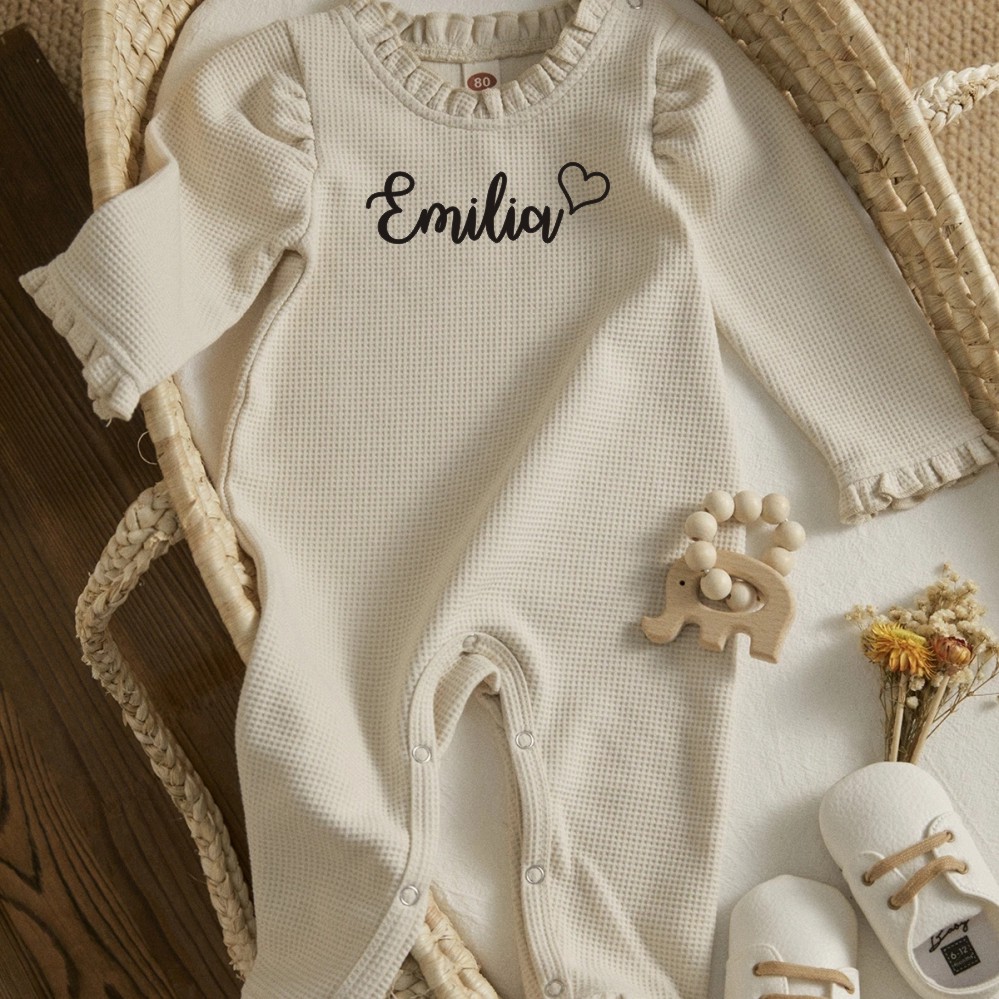 Baby Clothing Name - Gepersonaliseerde Peuter Pasgeboren Baby Baby Meisje