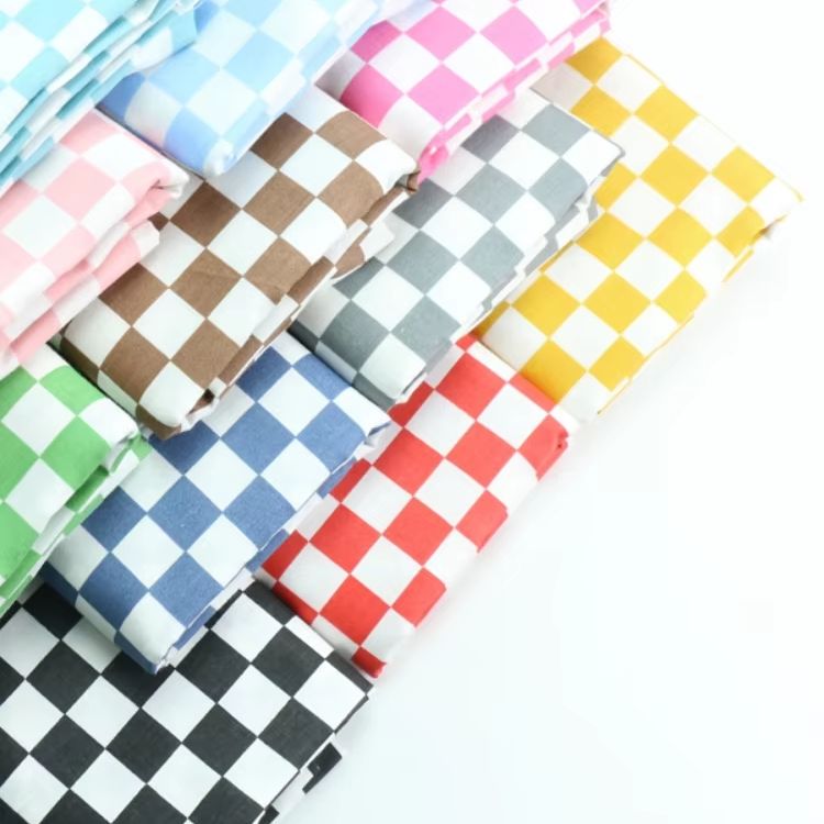 Baby Clothing Material - 160x50cm Katoenen Twill Kleur Plaid Handwerk