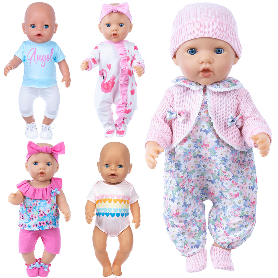 Baby Clothing Gifts - Poppenkleertjes voor 18 inch Reborn pop,