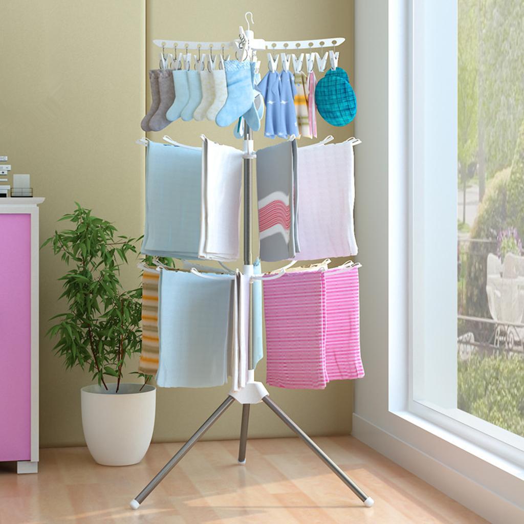 3-laags opvouwbaar droogrek ro - Baby Clothing Hangers recensie en prijs