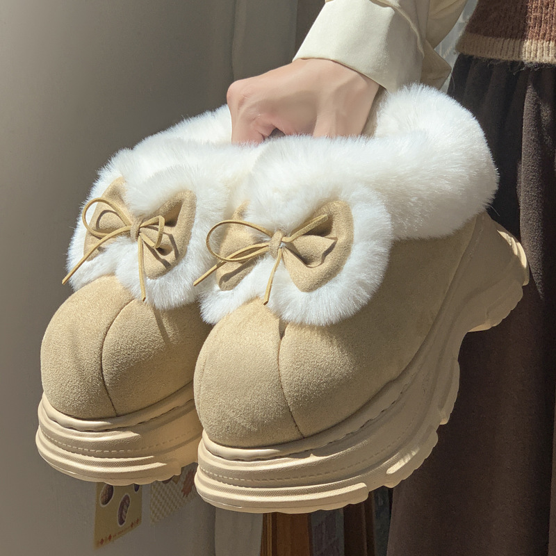 Warme namaakbont pluizige pant - Soft Sole Booties recensie en prijs