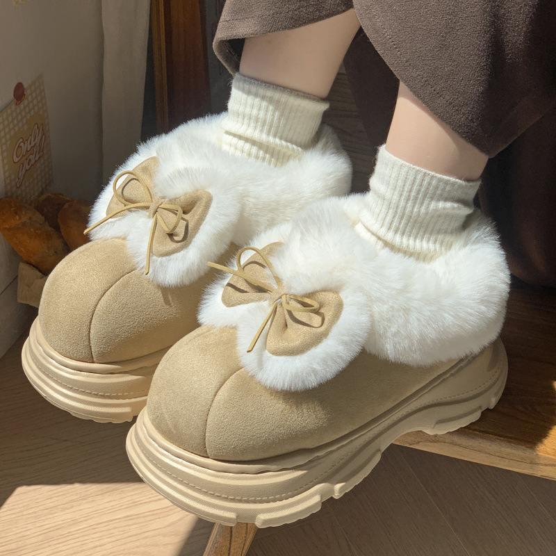 Warme namaakbont pluizige pant - Soft Sole Booties recensie en prijs
