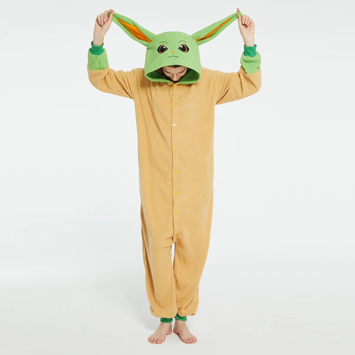 Volwassenen Yoda Baby Grogu On - Baby Clothing Onesies recensie en prijs