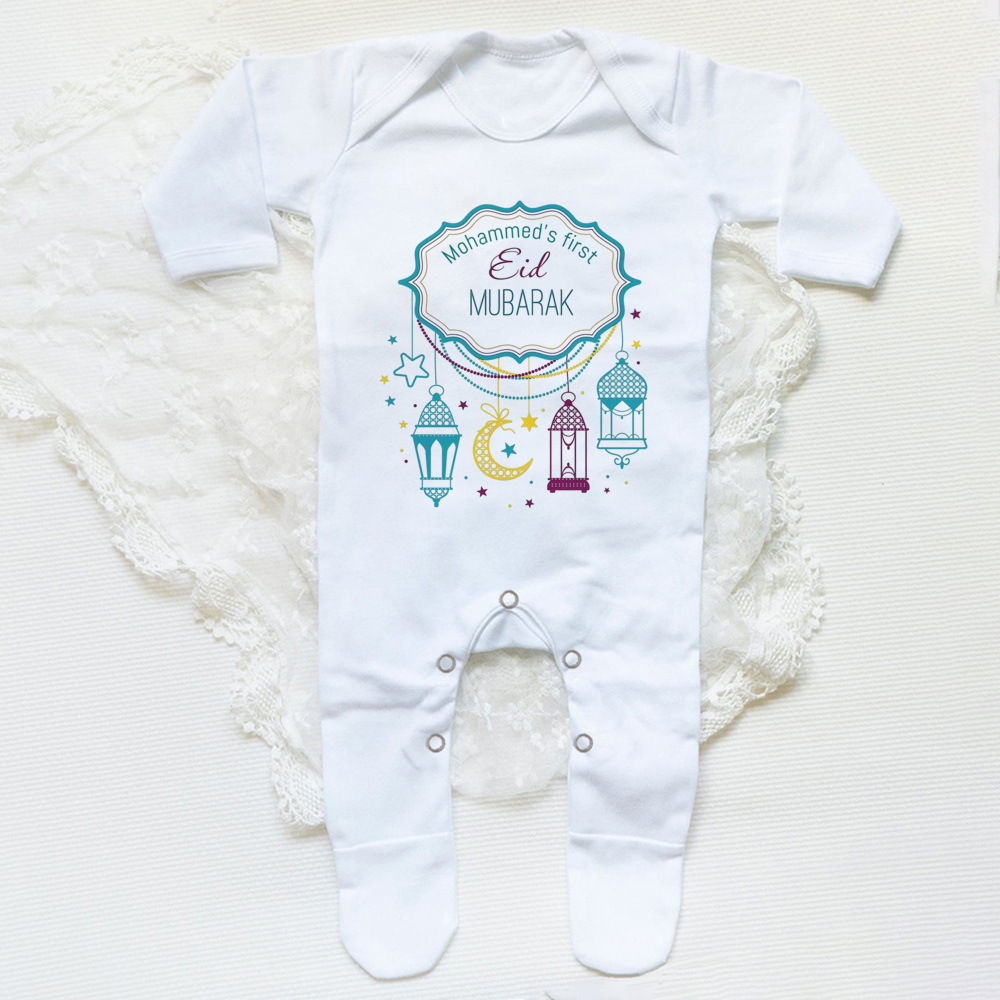 Gepersonaliseerde Eid Baby Rom - Baby Clothing Name recensie en prijs