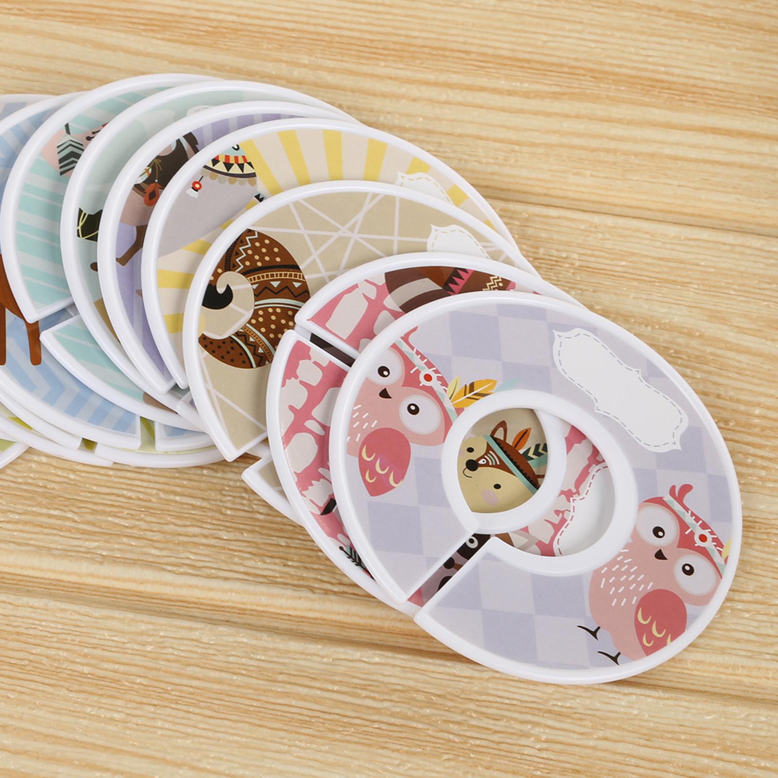 Lege ronde kledingmaatverdeler - Baby Clothing Hangers recensie en prijs