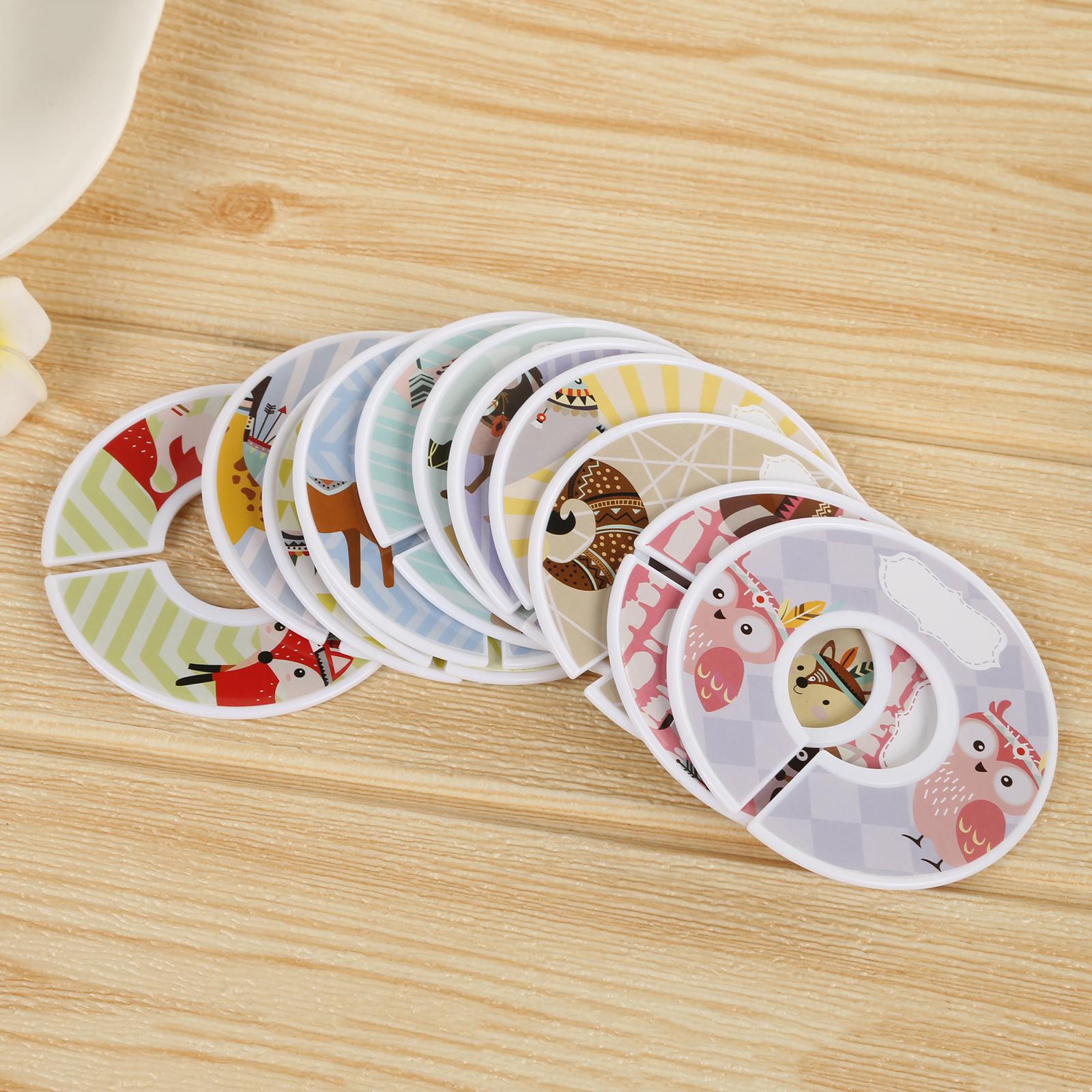 Lege ronde kledingmaatverdeler - Baby Clothing Hangers recensie en prijs