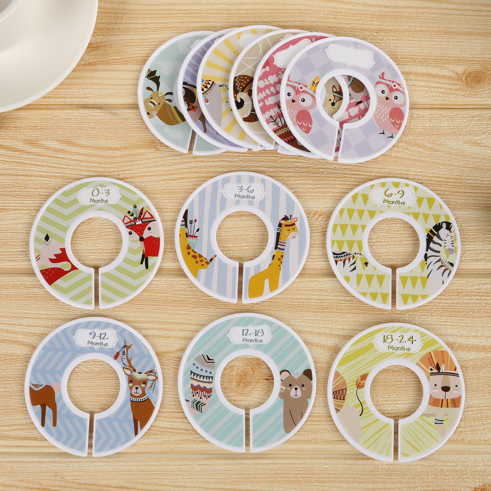 Lege ronde kledingmaatverdeler - Baby Clothing Hangers recensie en prijs