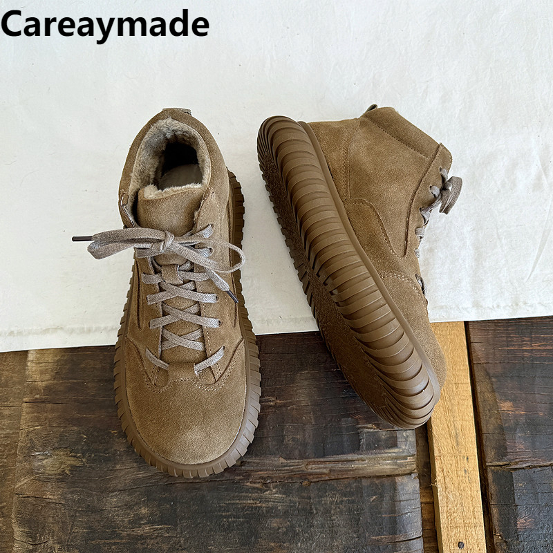Careaymade-brede kop lederen d - Soft Sole Booties recensie en prijs