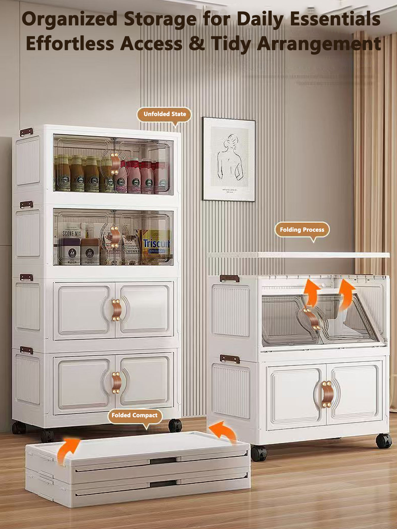 Opvouwbare opbergkast zonder i - Baby Clothing Unit recensie en prijs
