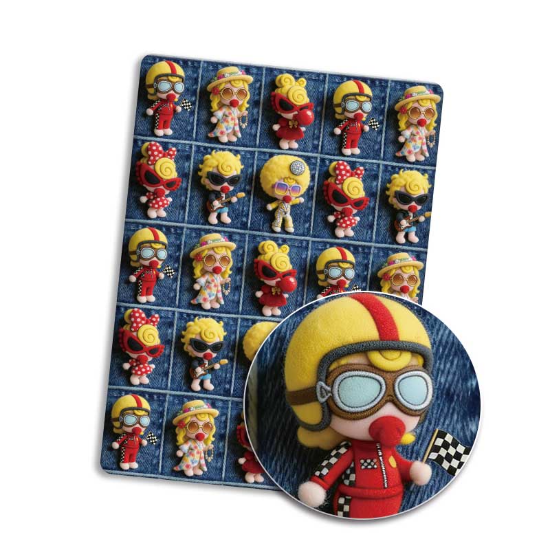 Cartoon DIY handgemaakte naai  - Baby Clothing Material recensie en prijs