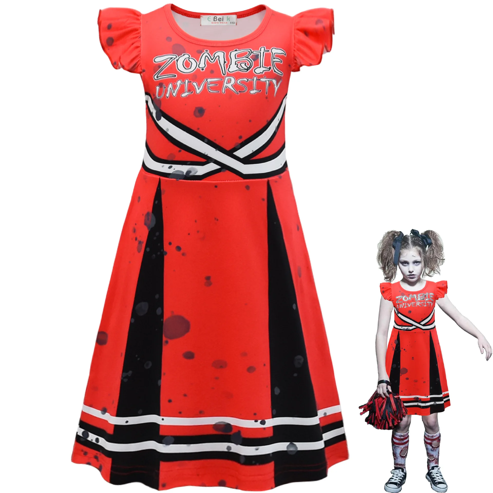 Nieuwe Meisjes Jurk Zombies 2  - Baby Clothing Unit recensie en prijs