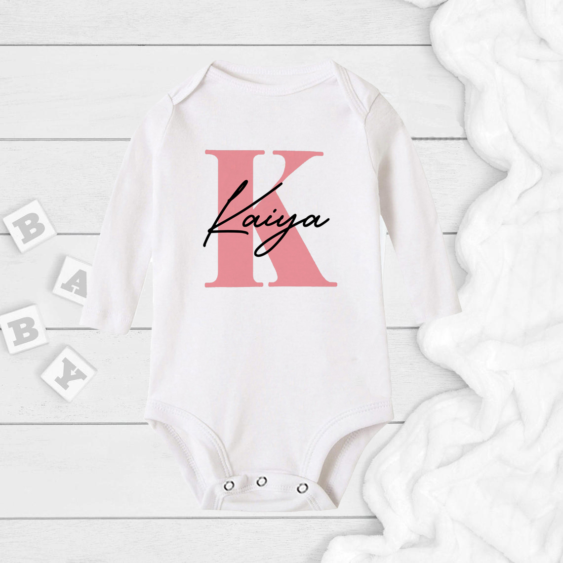 Baby meisje naam Romper zwange - Baby Clothing Name recensie en prijs