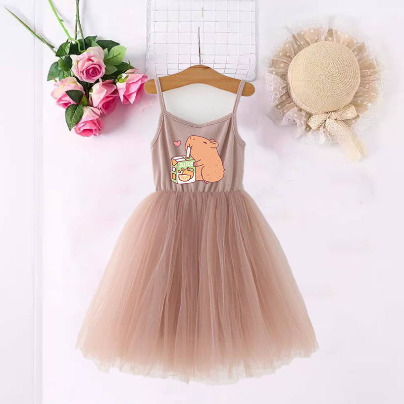 Capibara Meisjes Jurken Anime  - Baby Clothing Gifts recensie en prijs