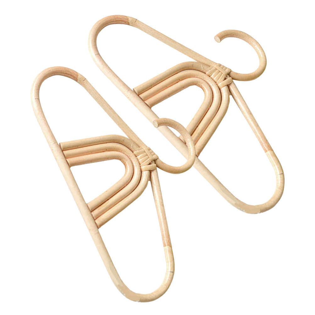 2 stuks rotan kinderkledinghan - Baby Clothing Hangers recensie en prijs