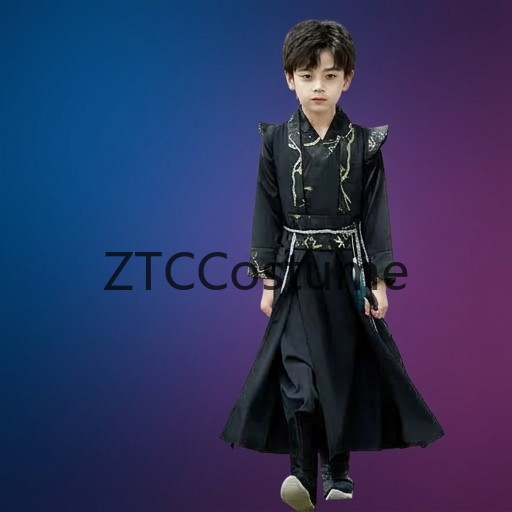 Jongens Hanfu moderne jurk met - Baby Clothing Unit recensie en prijs